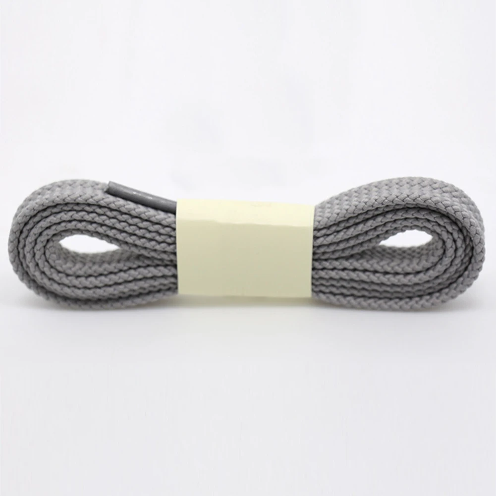 

Плоские шнурки из полиэстера толщиной 100 см, широкие Спортивные Повседневные шнурки для кроссовок, шнурки черного, белого цвета, однотонные