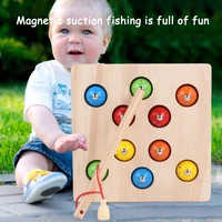 magnetic wooden fishing game toy for toddlers alphabet fish catching fishing games set preschool educational toys