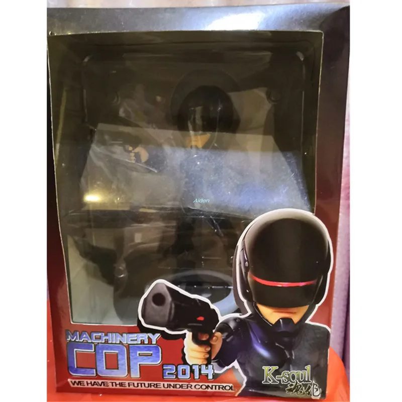 8 "RoboCop Q версия Alex merphy Joel с светодиодный светильник Gary Oldman украшение Смола