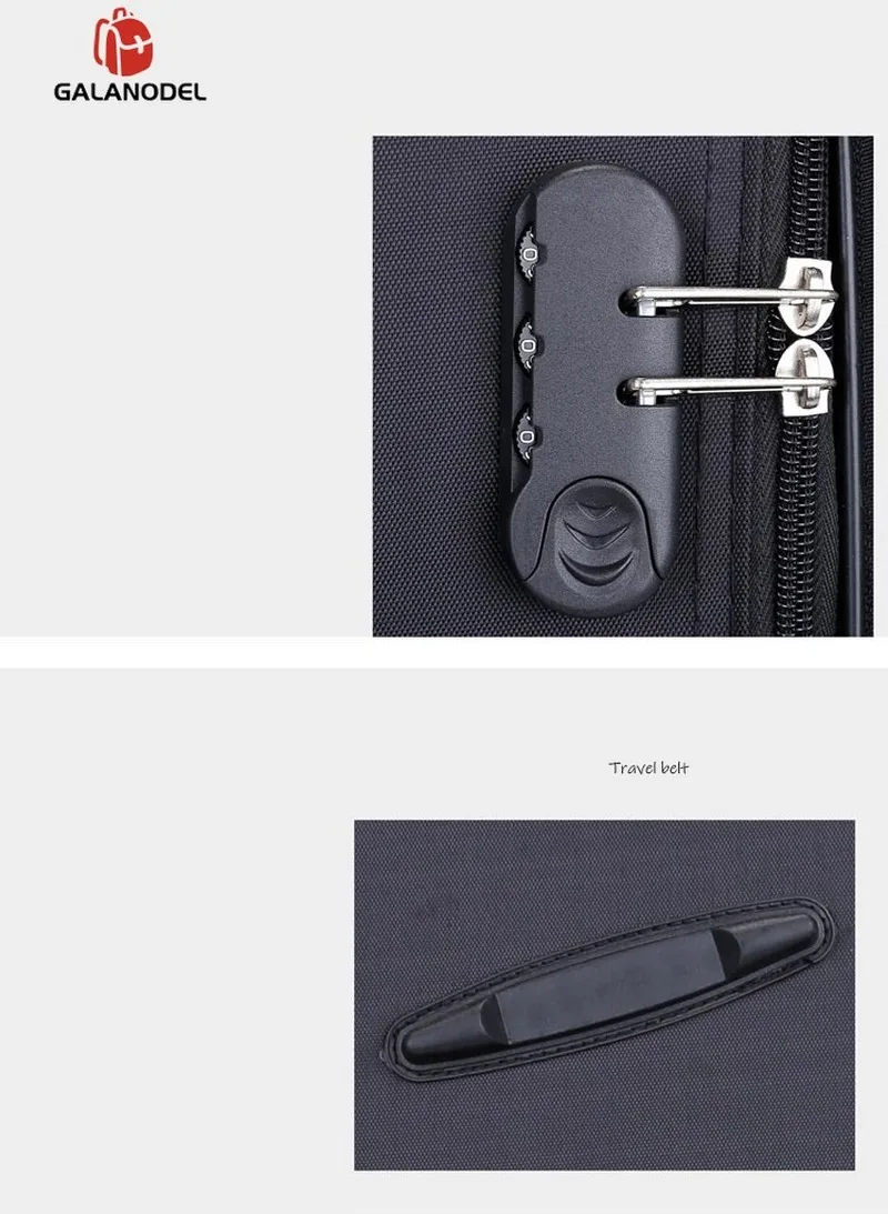 Высокое качество водонепроницаемый Оксфорд сумки на колёсиках Spinner для мужчин