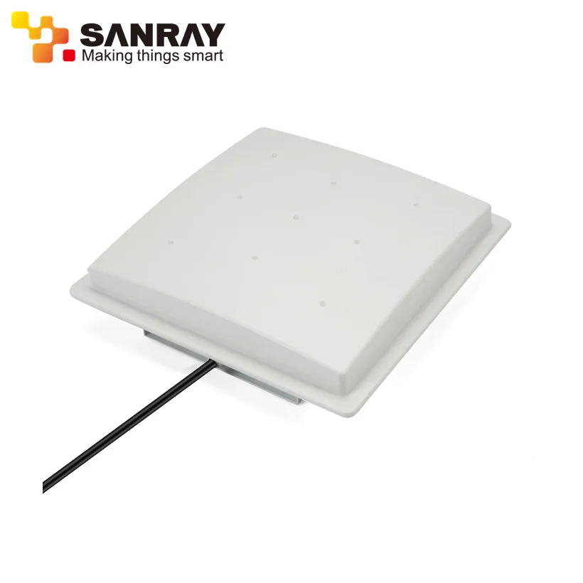 

Long-Distance Outdoor Wiegand Relay RS232 Parking Lot UHF RFID Integrated Antenna Reader