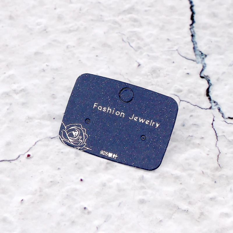 Новинка 2020 бирка для упаковки ювелирных изделий в уши серьги картонные украшения