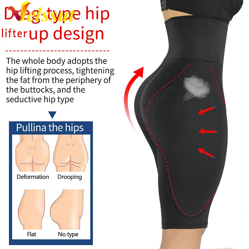 Velssut Butt Lifter Shapewear for Women Hight Waist Tummy Control Panties Body Shape Booty Lift Shorts But Enhancer Underwear