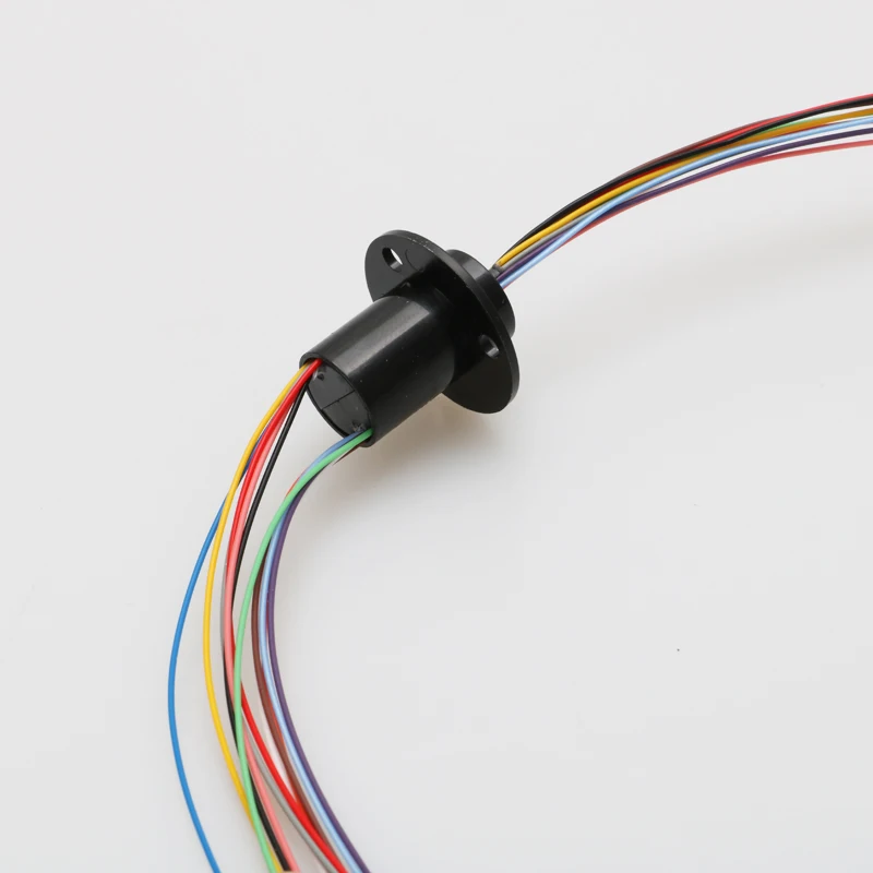 Скользящее мини кольцо для сбора диаметр 12 5 мм канальный провод 2 А поворотный