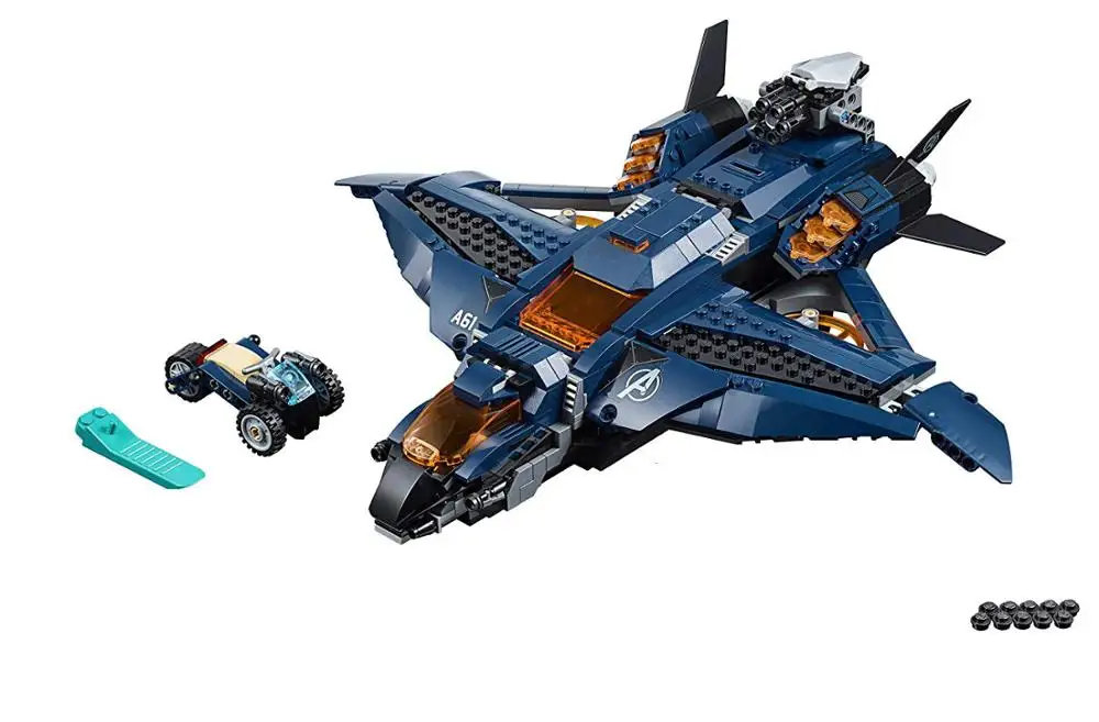 Marvel Avengers эндшпиль Мстители Ultimate Quinjet Строительный набор блок игрушки 76126 | Игрушки