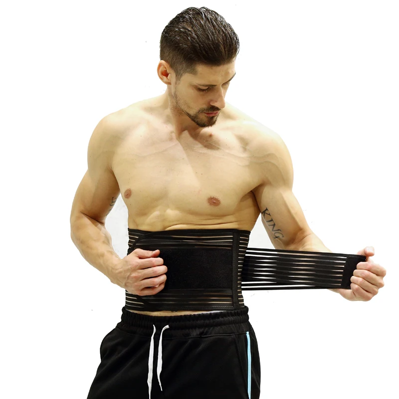 

1Pc Orthopedic Breathable Lumbar Corset Adjustable Waist Trainer Belt Lower Back Brace Spine Support Waist Belt For Men Women