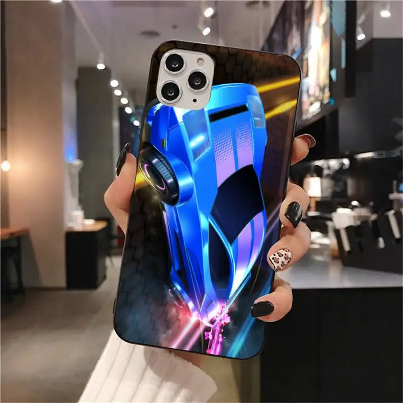 Мягкий черный чехол для телефона Rocket League iPhone 11 pro XS MAX 8 7 6 6S Plus X 5S SE 2020 XR | Мобильные