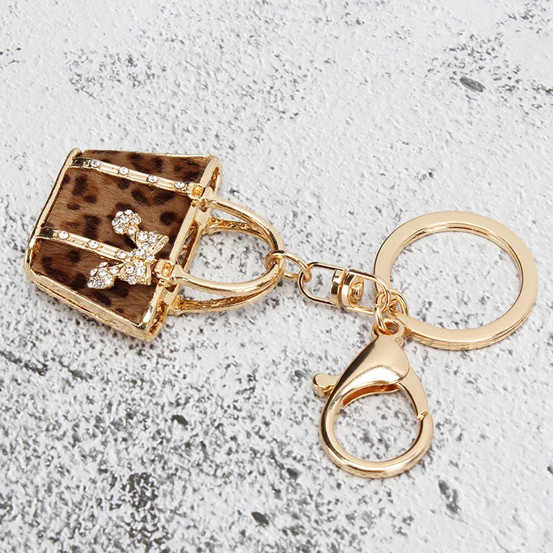 Мини-сумка брелок из лошадиного меха модные кольца для ключей Женская Дамская