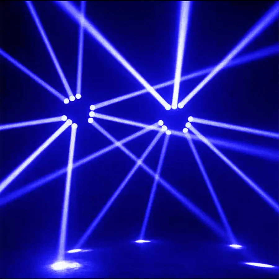 Beiaidi светодиодный флеш накопитель луч Pinspot светильник супер яркий мини RGB