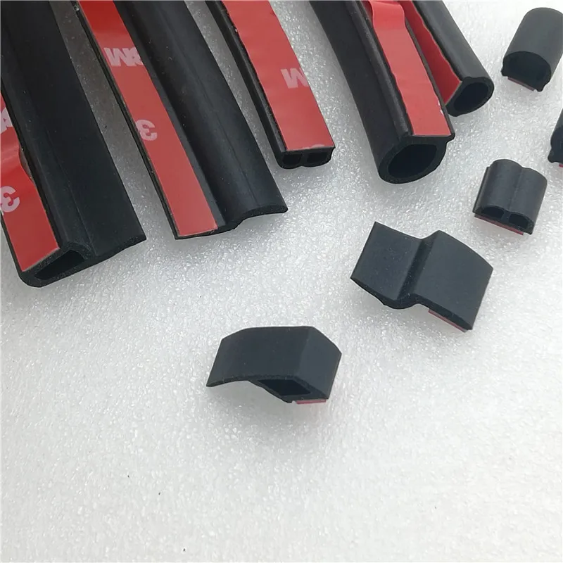 4 Meters Big D Small Z Shape P B Type 3M Car Door Seal Strip EPDM Noise Insulation Anti-Dust Soundproofing Rubber | Автомобили и