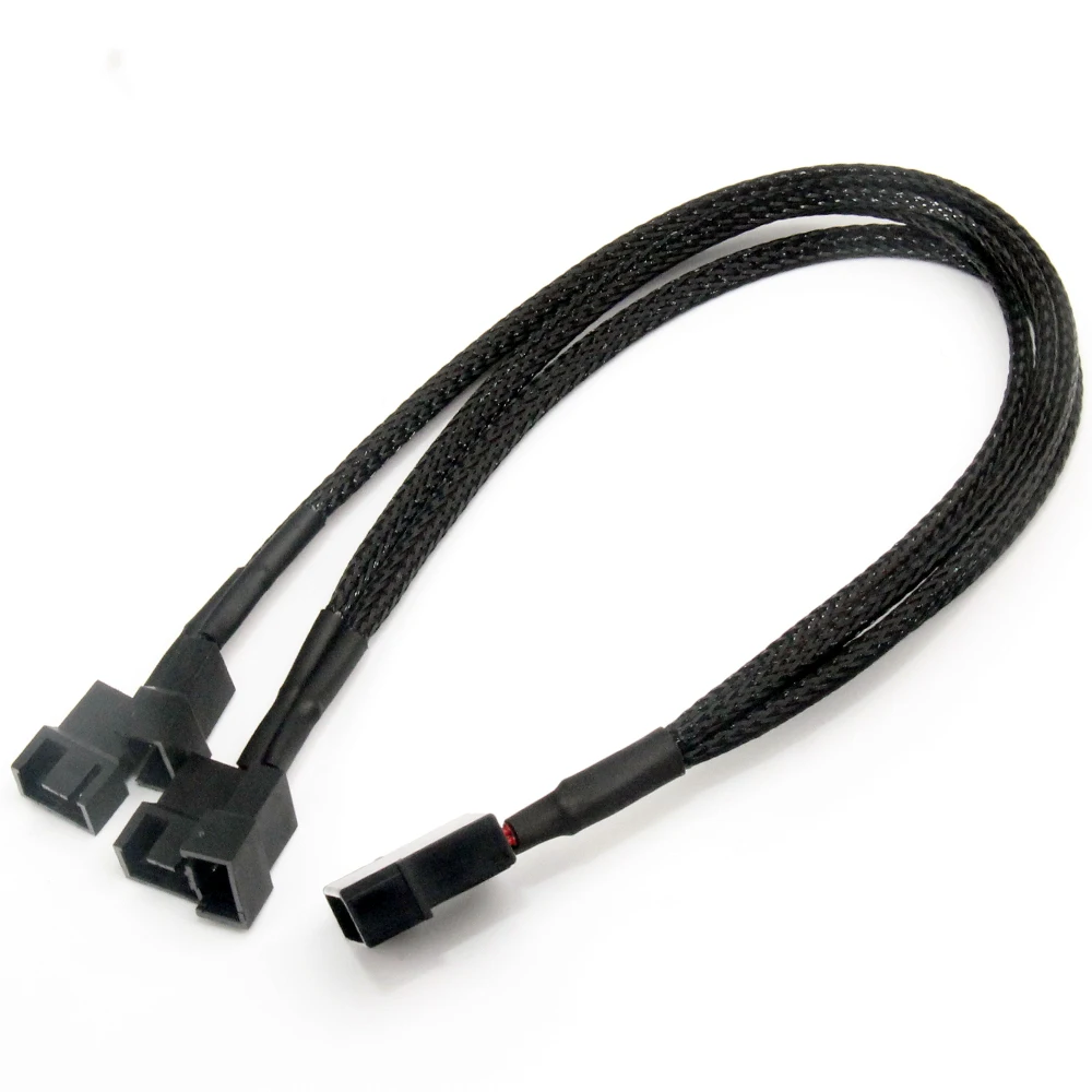 Y-образный распределитель с 1 на 4 разъемов тип pin Molex male 2x3 / PWM коннектор