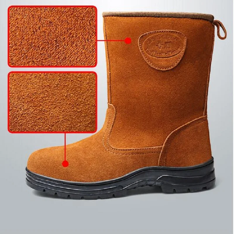 

Outdoor Safety Sneaker Steel Toe Cap Work Safety Shoes Men Anti-Slip Steel Puncture Proof Construction Safety Boots