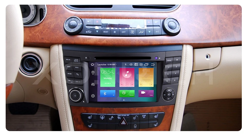 DSP 2 din Android 9 автомобильный DVD мультимедиа для Mercedes Benz e-класс W211 E200 E220 E300E350 E240E280 CLS класс W219 gps Радио Аудио