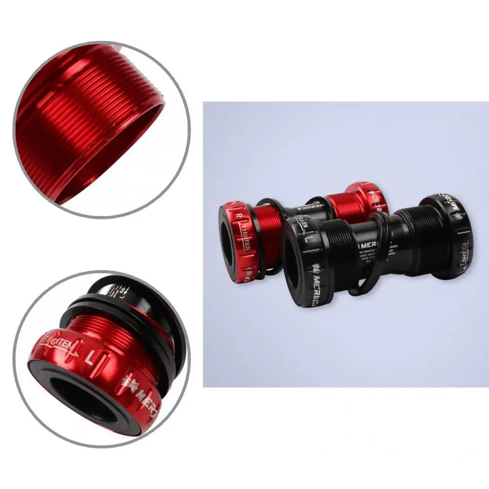 

Practical Ceramic Bearing Flexible Aluminum Alloy Bearings Thread Bottom Bracket for Bicycle Bike Ceramic Bearing