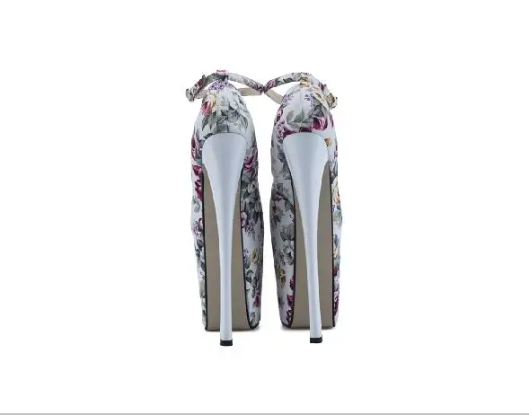 LLXF/туфли для трансвеститов; zapatos mujer; пикантные туфли на шпильке 22 см; туфли на платформе с пряжкой; женские свадебные туфли-лодочки; Летние босоножки