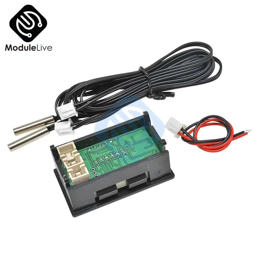 Цифровой прибор для измерения температуры автомобилей и аквариумов DC4-28V