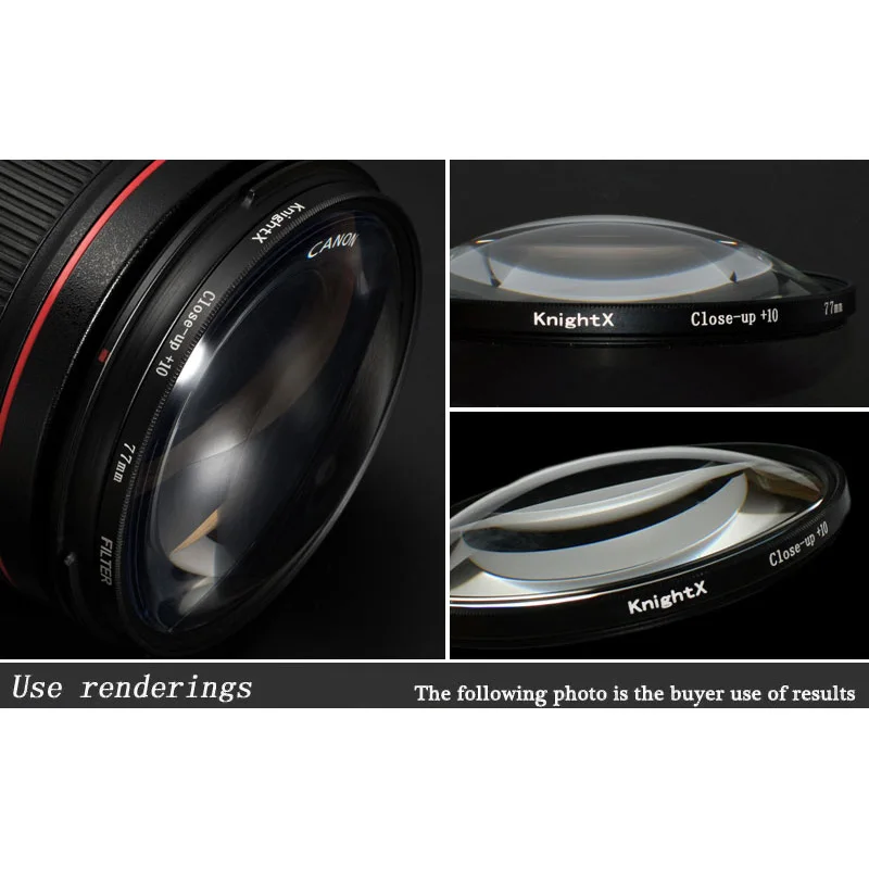 KnightX Macro Close Up Camera Lens Filter 10+ For Canon Eos Sony Nikon 400d D5300 200d 1300d D600 49mm 52mm 55mm 58mm 62mm 67mm |