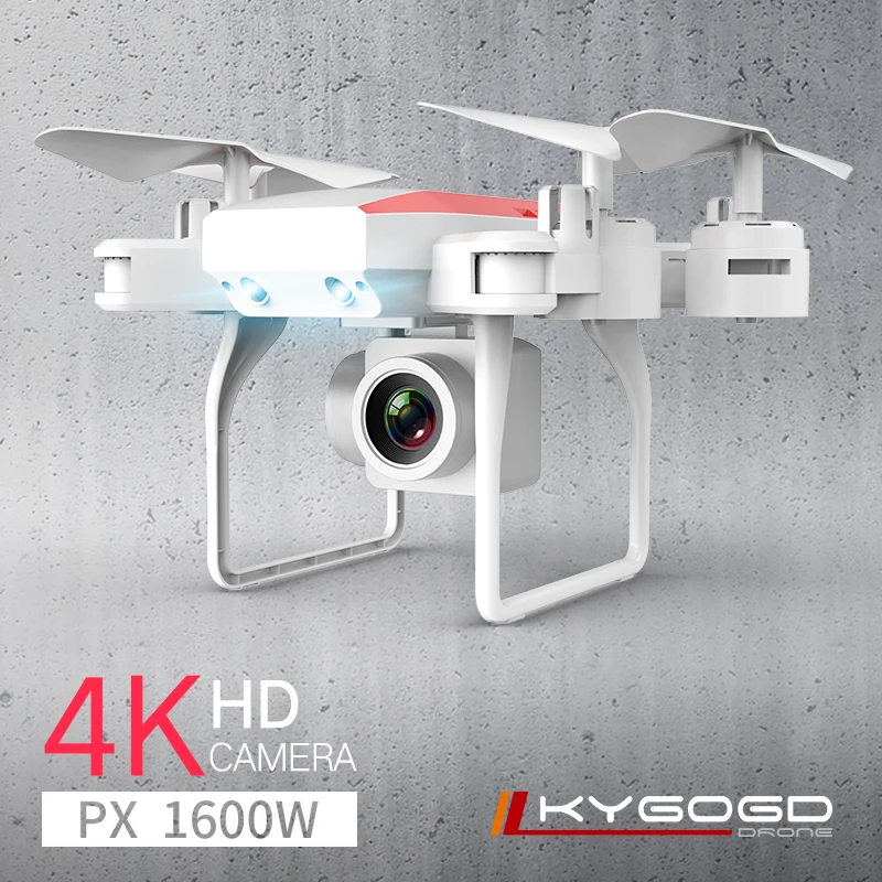 KY606D Drone 4k HD Aerial Photography 1080p Four-axis aircraft 20 Minutes Flight air Pressure Hover a key take-off Rc helicopter | Игрушки и