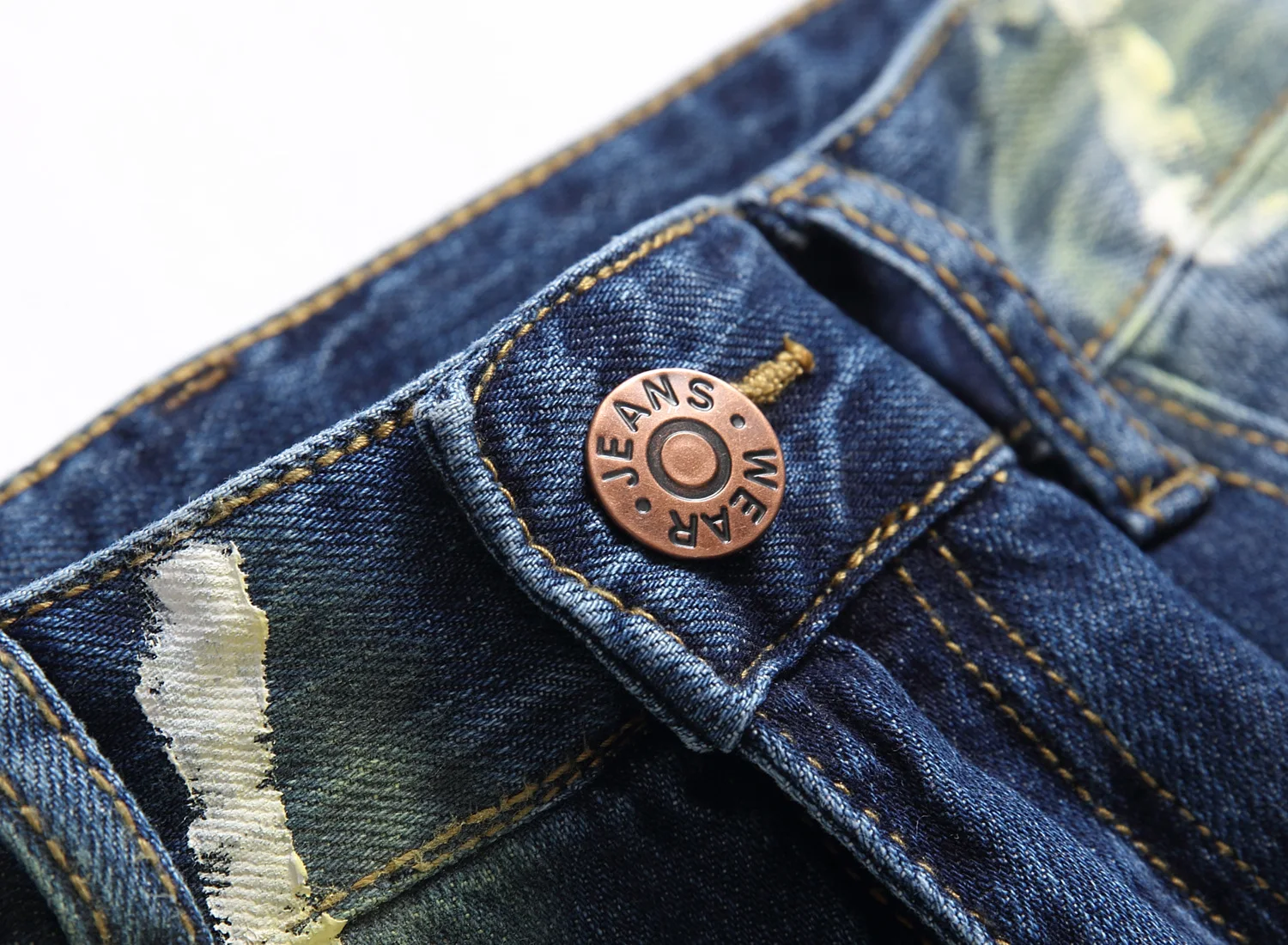 Fashion Personality Mens Cotton Jeans Autumn Casual Slim Lightning 3D Digital Printing Jeans Trousers Male Hip hop Denim Pant