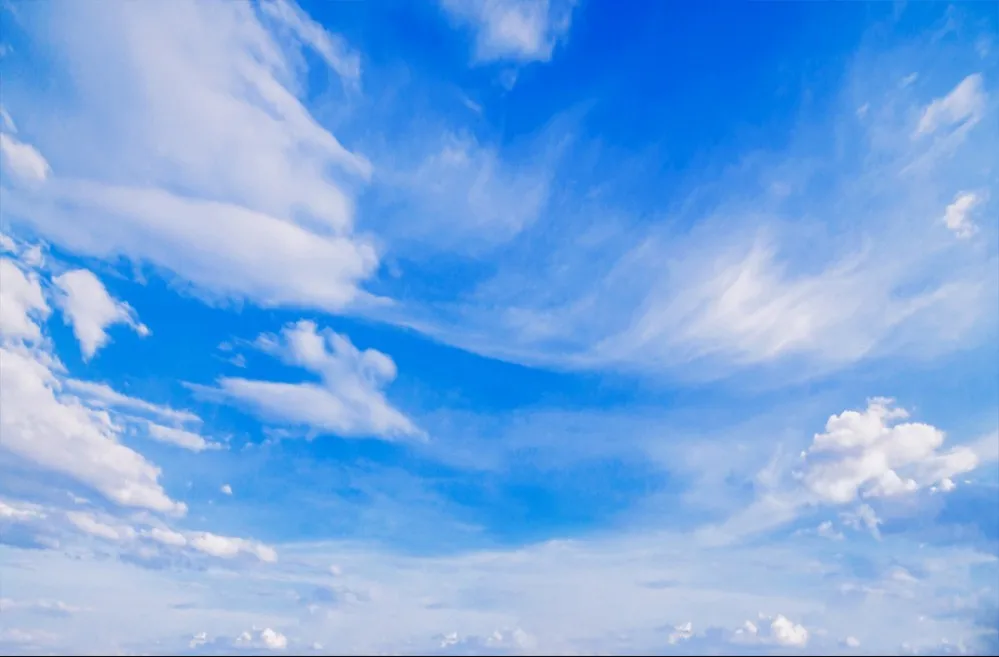 Синее небо белые облака гостиная спальня потолок роспись 3d фрески обои|Обои| |