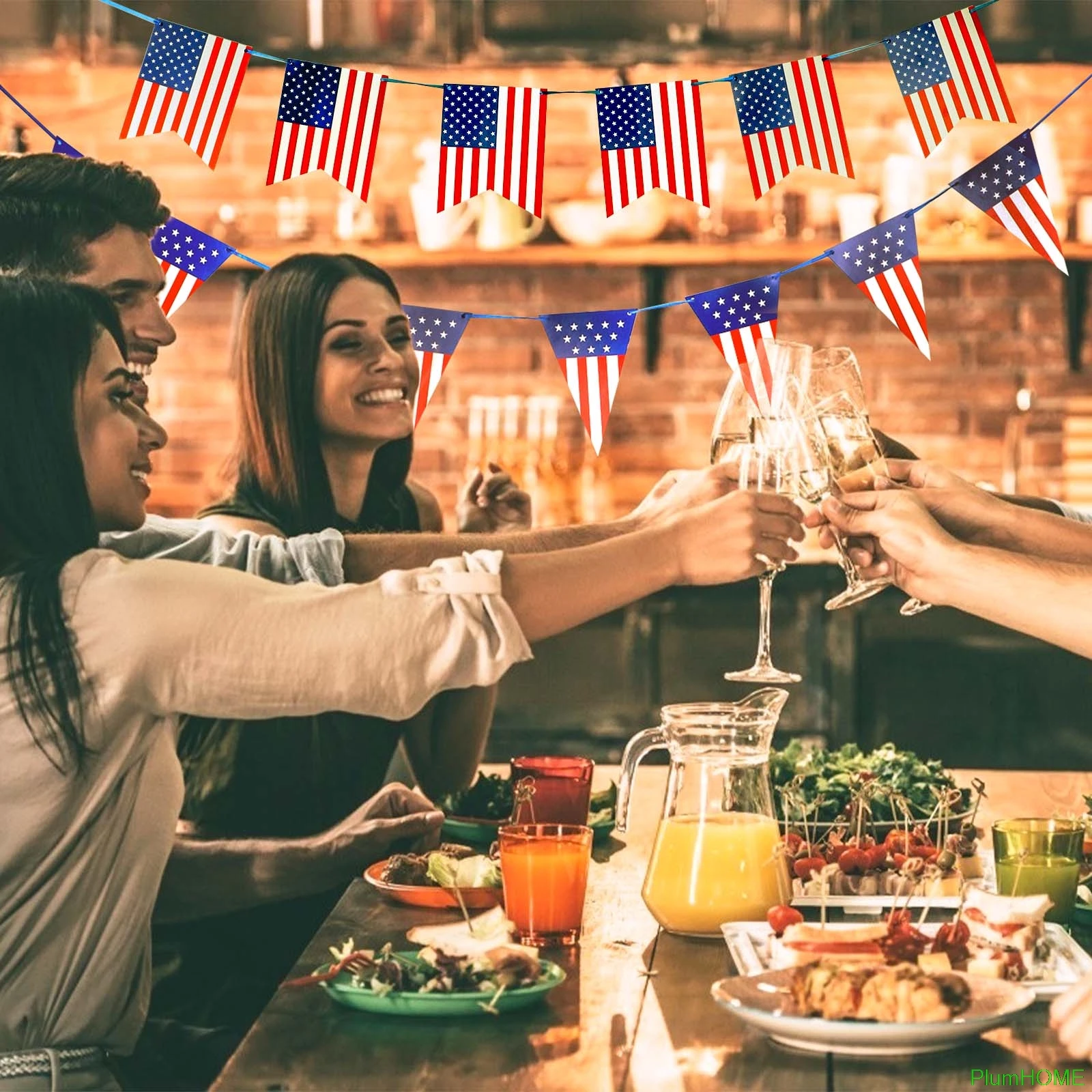 

New Patriotic Decoration Set American Independence Day Party Supplies Latex Confetti Balloon 4th of July Party Decorations