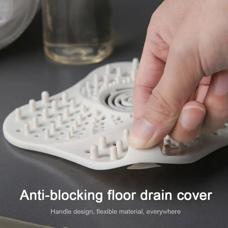 Сливная крышка для ванной слива комнаты силиконовый душ Слив кухонной раковины