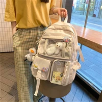 women backpack waterproof nylon female schoolbag book bags for teen girl large capacity laptop bag travel backpacks