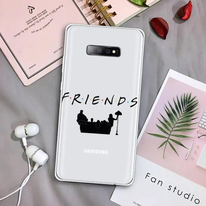 

Friends TV Show Door Phone Case Transparent For Samsung Galaxy A71 A21s S8 S9 S10 plus note 20 ultra