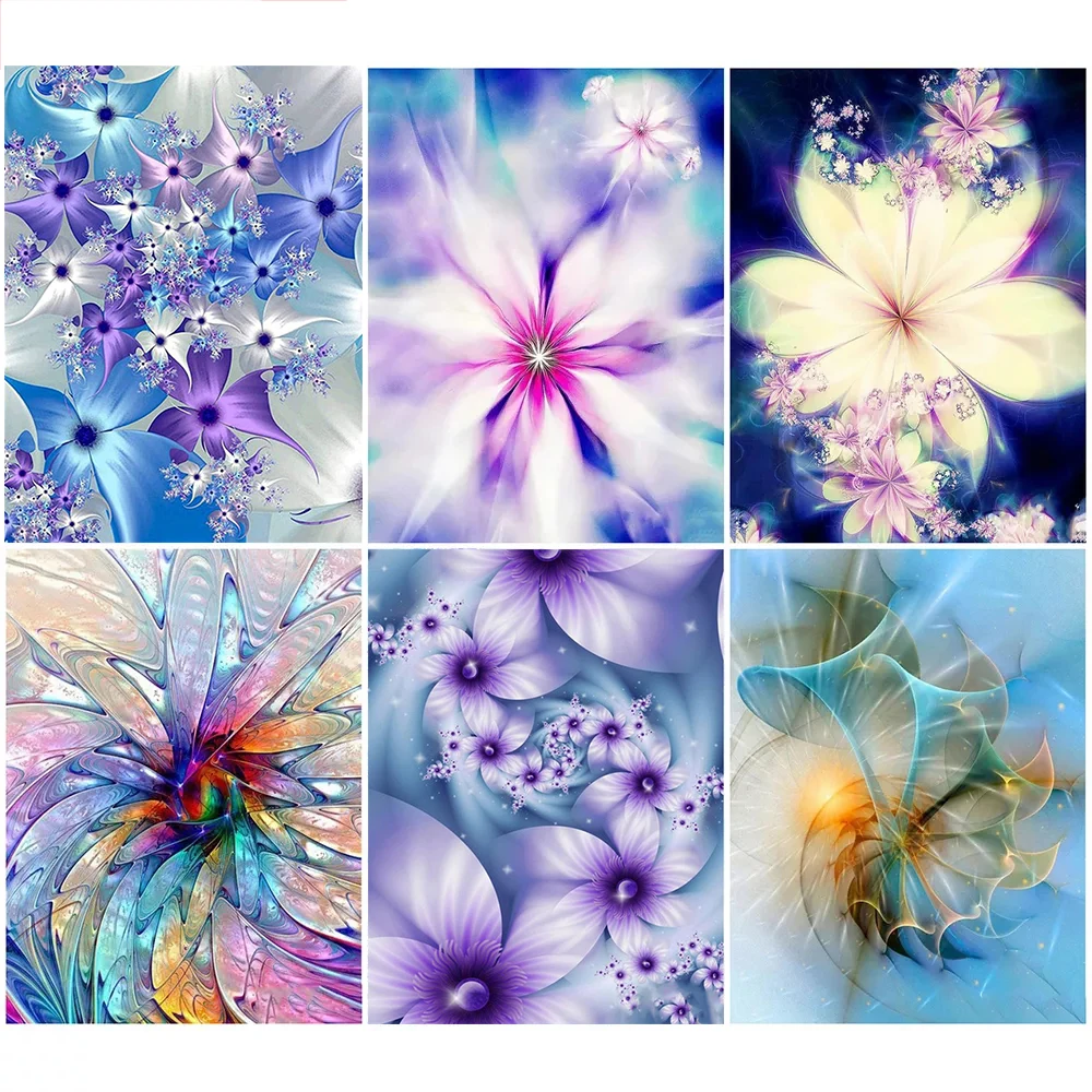 

5D DIY Diamond Painting Mandala Full Drill Mosaic Resin Diamond Embroidery Flower Cross Stitch Diamond Mosaic Home Decoration