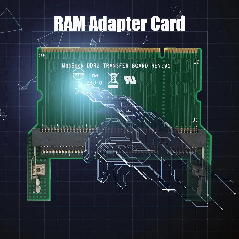 DDR2/DDR3 ноутбук SO DIMM к настольному адаптер памяти RAM карта двусторонний чип с