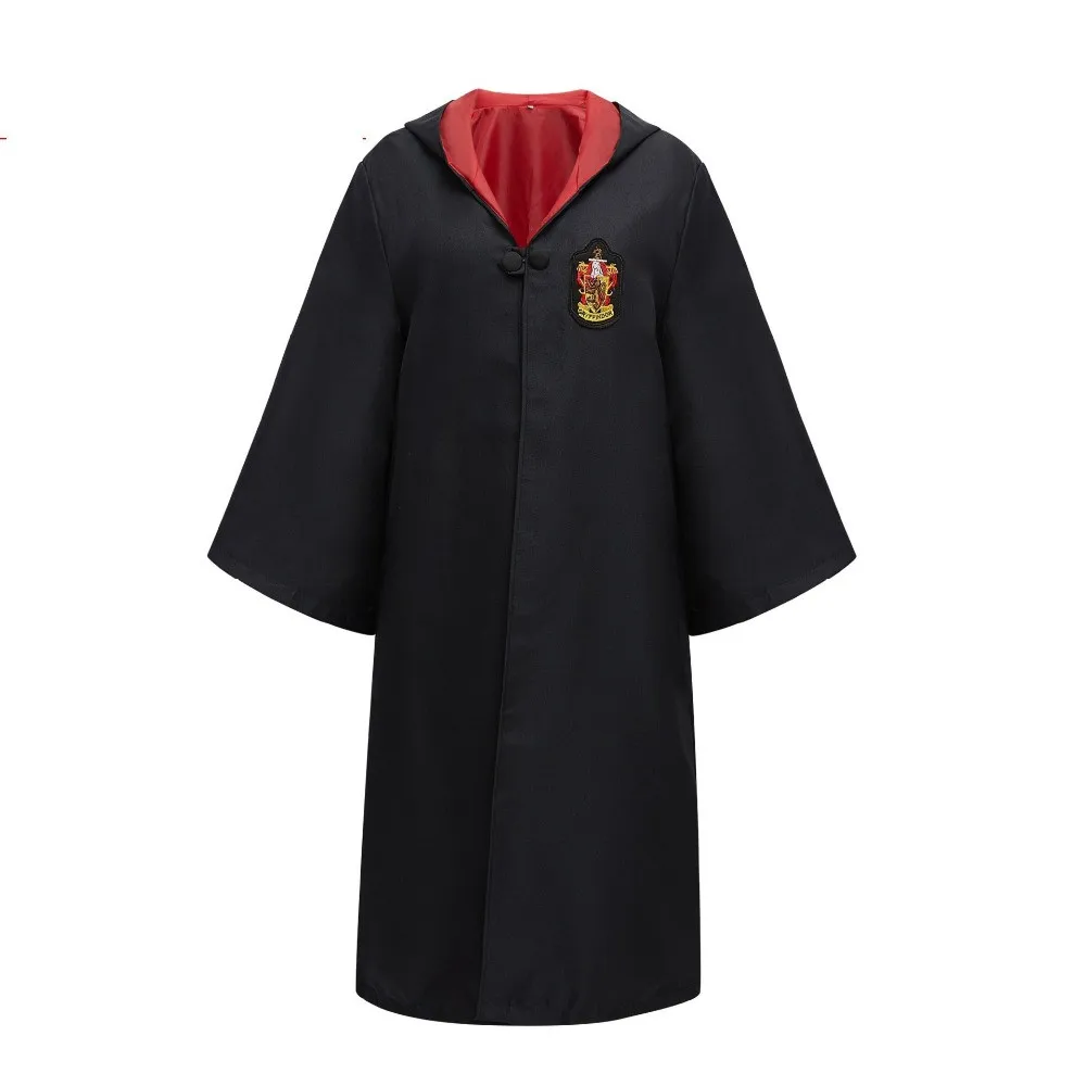 Harris Hufflepuff Gryffindor Ravenclaw Slytherin potter плащ костюм волшебная палочка для косплея
