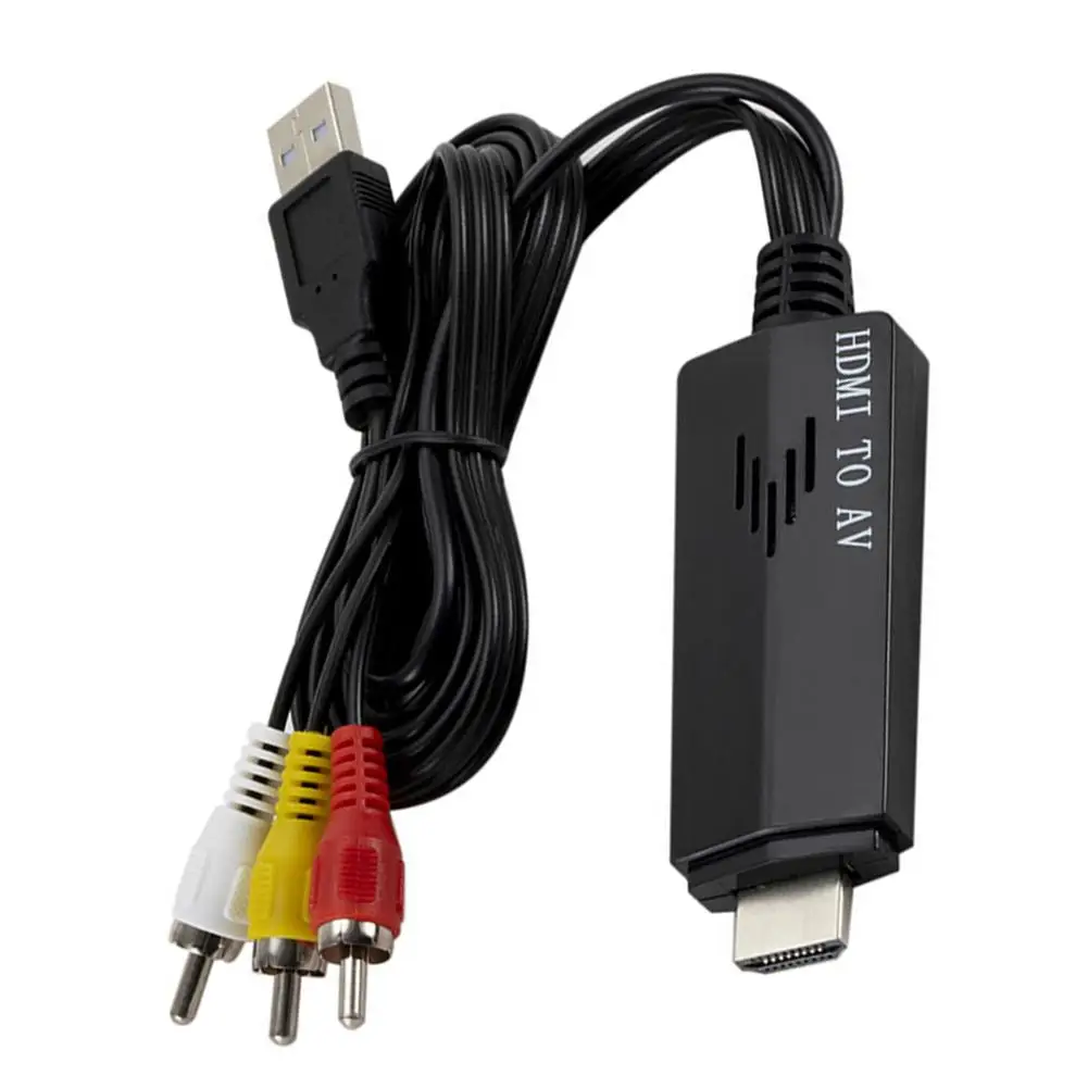 1080P HDMI к RCA конверсионный av-кабель стабильная работа надежный простой в