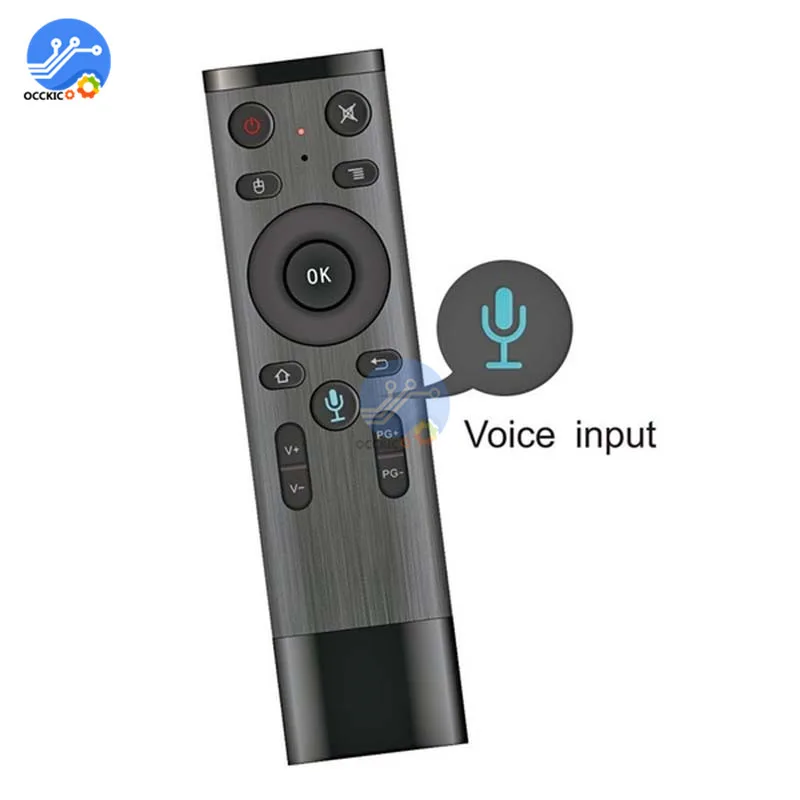 Голосовой пульт дистанционного управления 2 4G беспроводная мышь ИК датчик