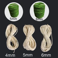 sisal rope cat scratching homemade handmade diy sisal climbing frame cat scratching board cat tree primary color 68mm thick