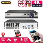 Видеорегистратор POE NVR, 8 каналов, 4K, 8 Мп, 5 Мп, 2 МП