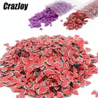 Наполнитель для слаймов, 200 шт., с фруктовыми дольками для поставки слаймов аксессуаров