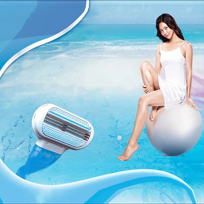 Сменные лезвия для женского бритвенного станка 3 шт. | Красота и здоровье