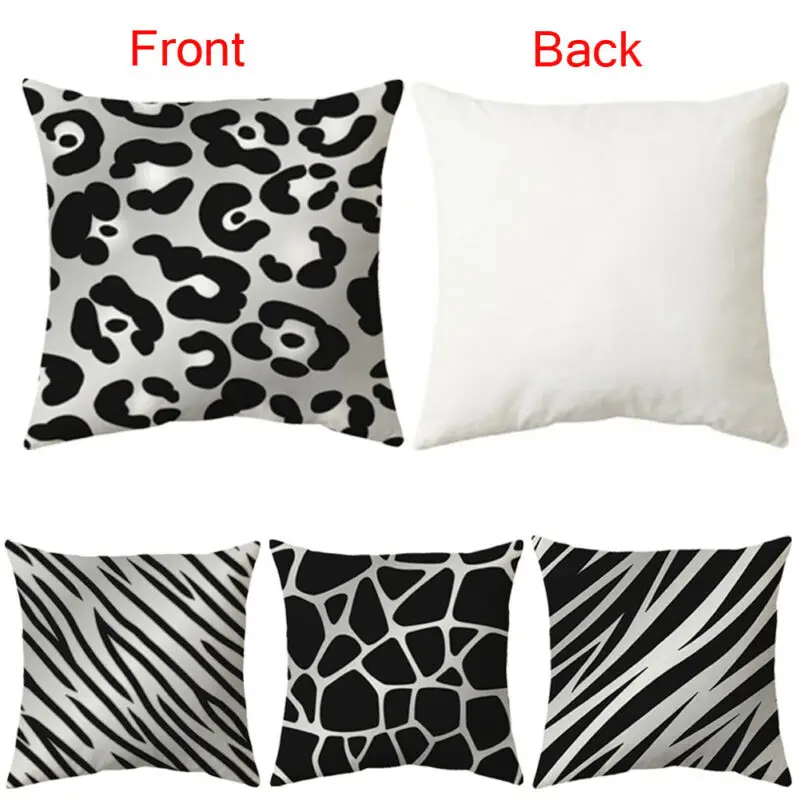 Леопардовый чехол для подушки с принтом талии Подушка Чехол дома диван на