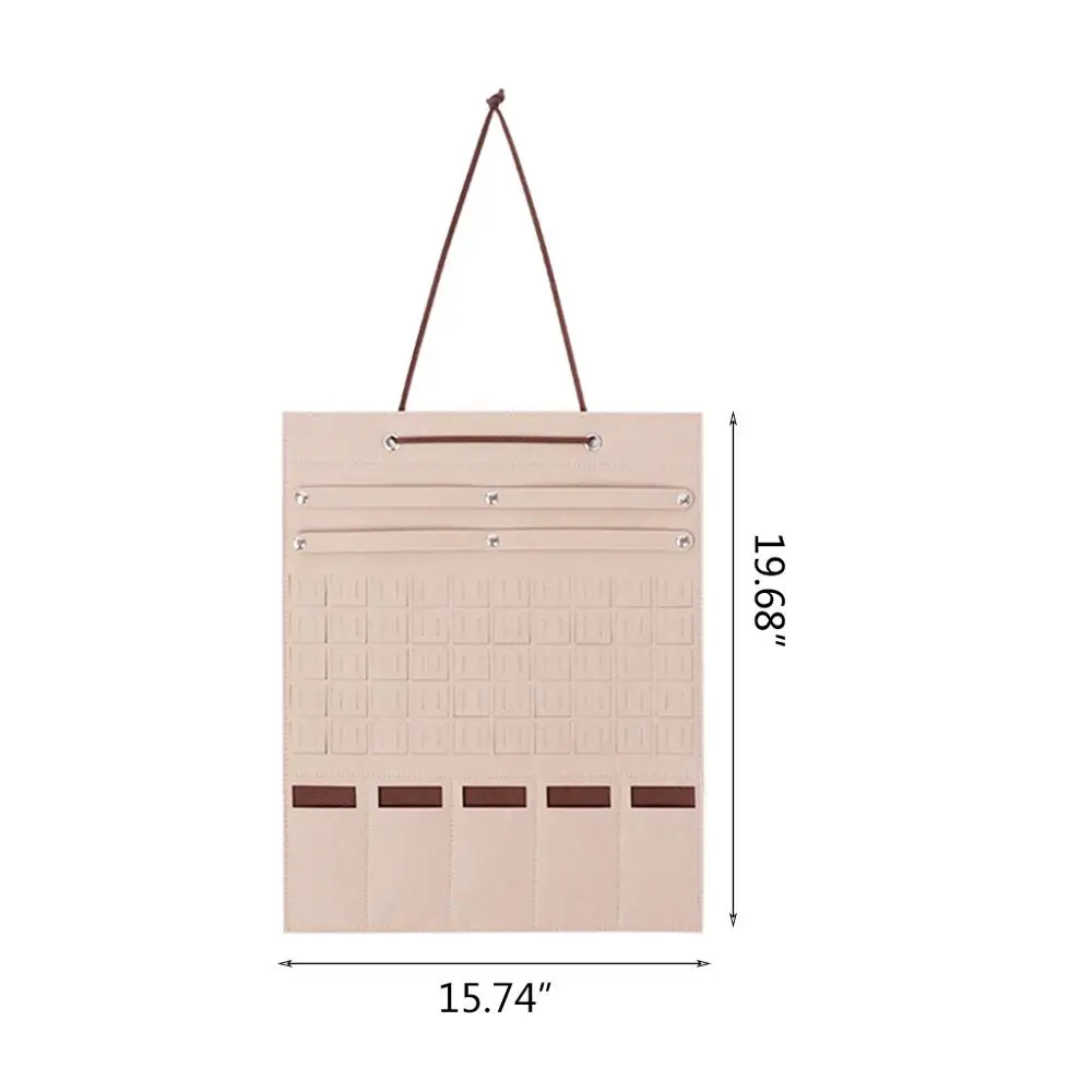 

Practical Multifunctional Layered Classification Felt Earrings Ring Jewelry Sunglasses Glasses Storage Bag