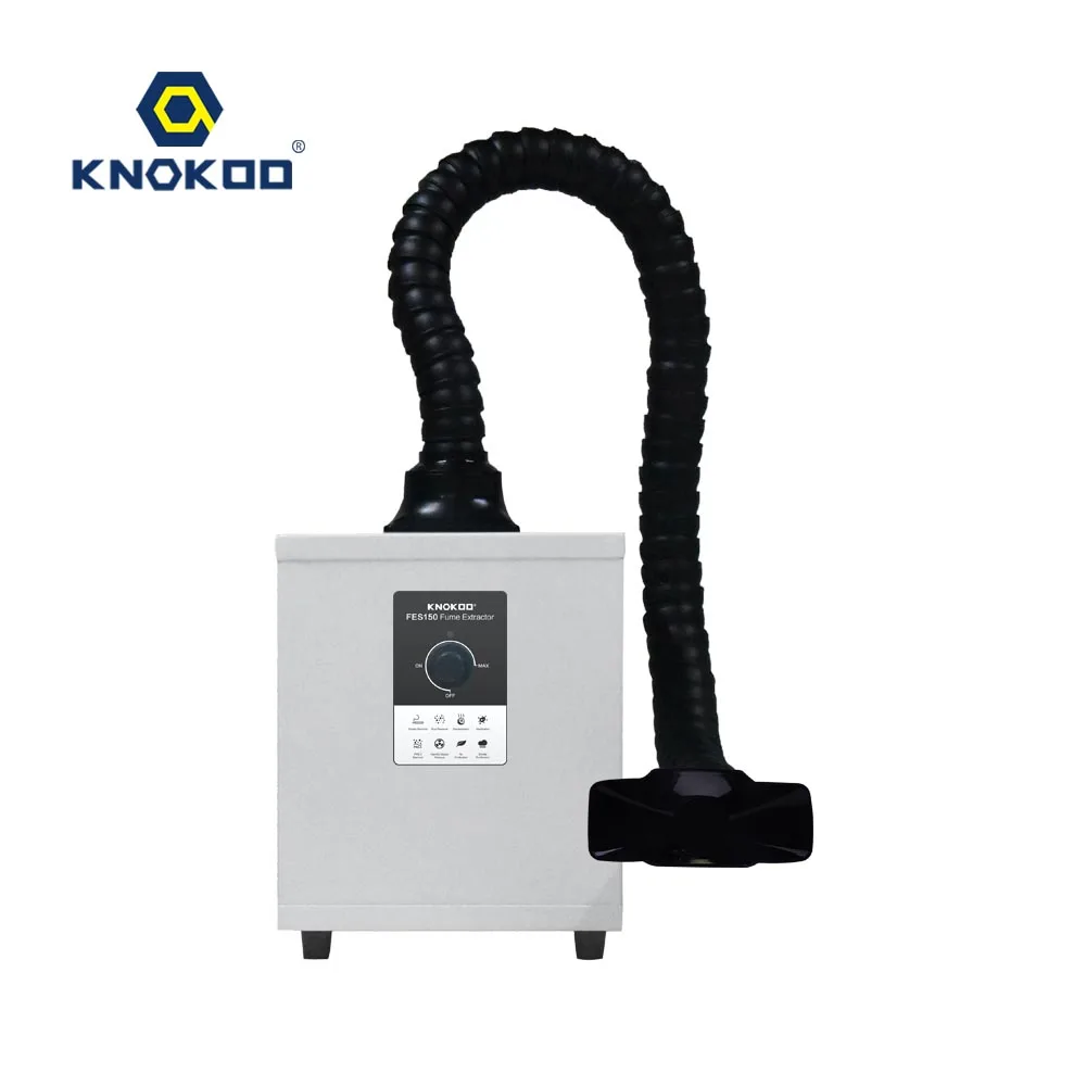 KNOKOO 150 Вт салон красоты для ногтей поглотитель дыма FES150 портативный DIY паяльные