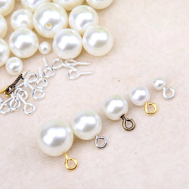 

600 Pcs Mini Screw Eye Nail Jewelry Small Screw Eye Needle & 1 Pcs Stainless Steel Laboratory Lifting Platform Stand