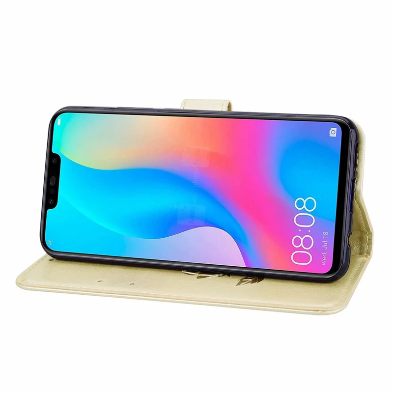 Флип-чехол для Huawei P Smart Y5 Y6 Prime Y7 Y9 2019 Z Plus P20 Pro P30 Lite кожаный чехол-бумажник |