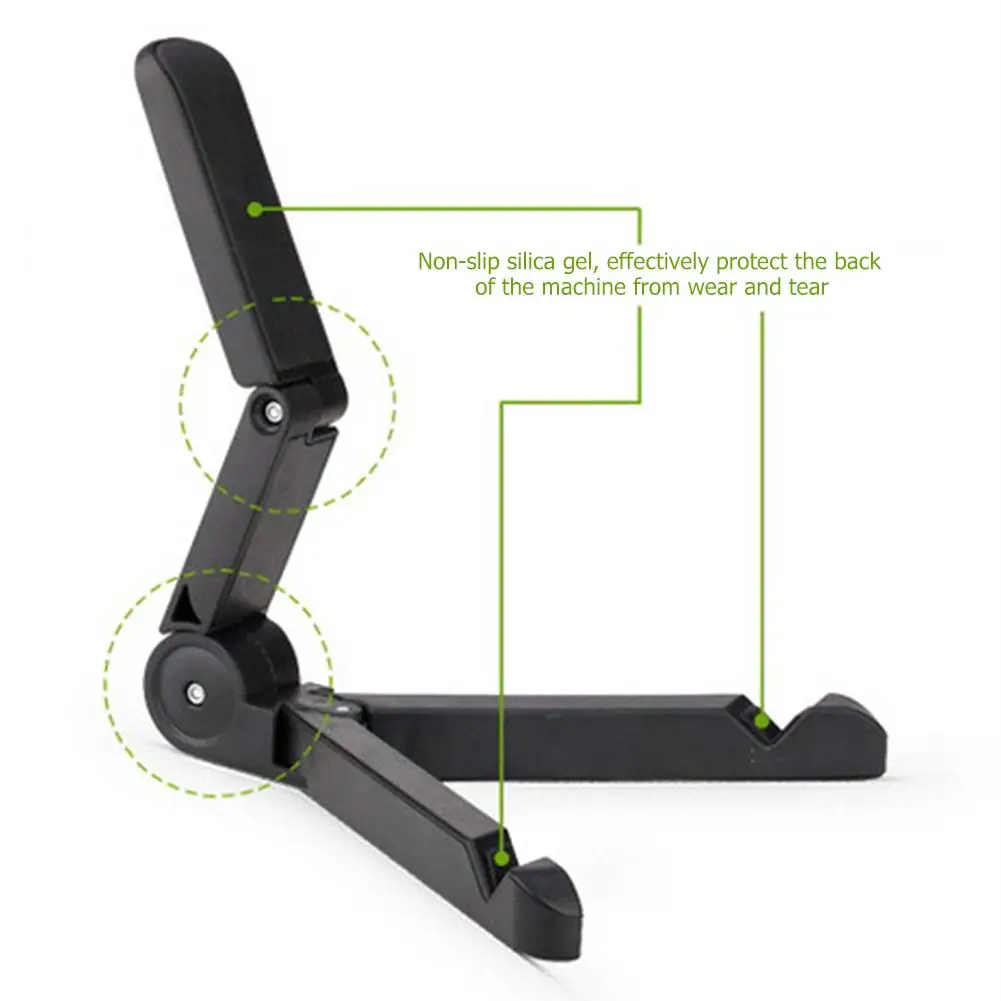 

Universal Non-slip Tablet Stand Foldable Holder PC Stable Anti Skid Function Durable for iPad Tablet PC Mobile Phone