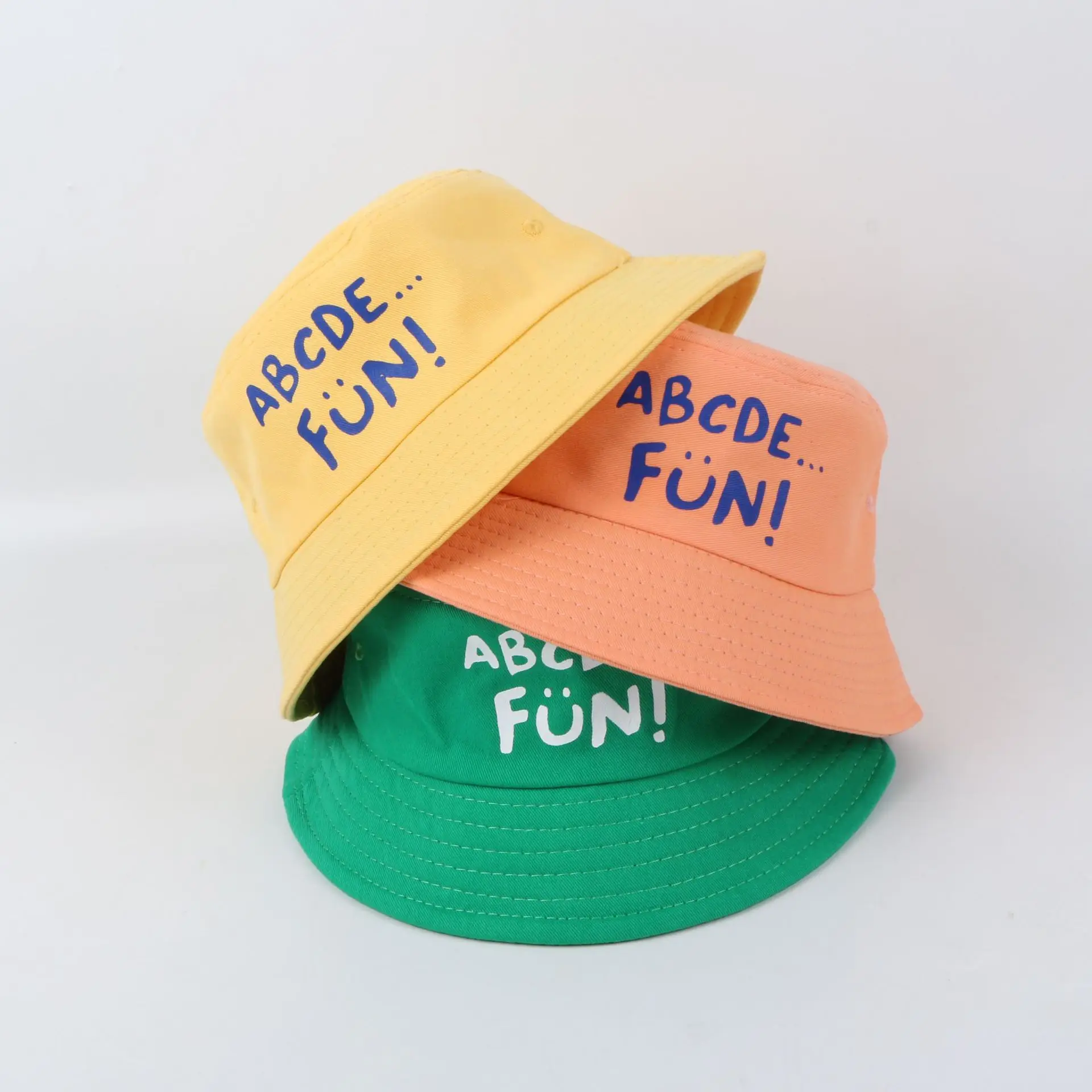 Весенне-летние шляпы для маленьких девочек с надписями Хлопковые 5 видов цветов