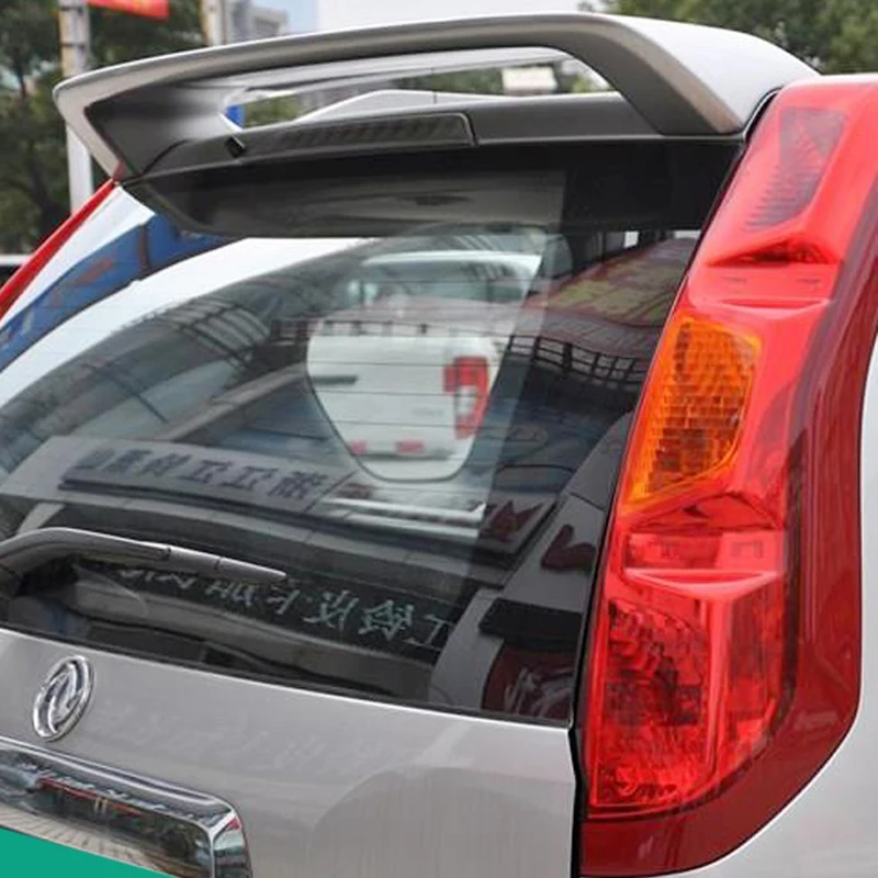 Для Nissan X-trail 2007-2013 Автомобильное украшение Непокрашенный задний спойлер Высококачественный материал ABS Крышка хвостового крыла на.