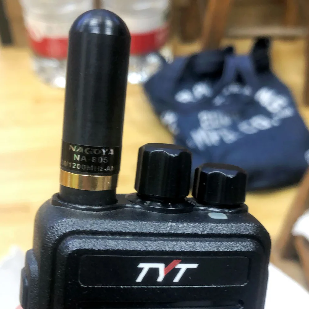 Мини портативная антенна Nagoya 100% оригинал мини 144/430/1200 мгц для TYT NA 805 двухсторонней