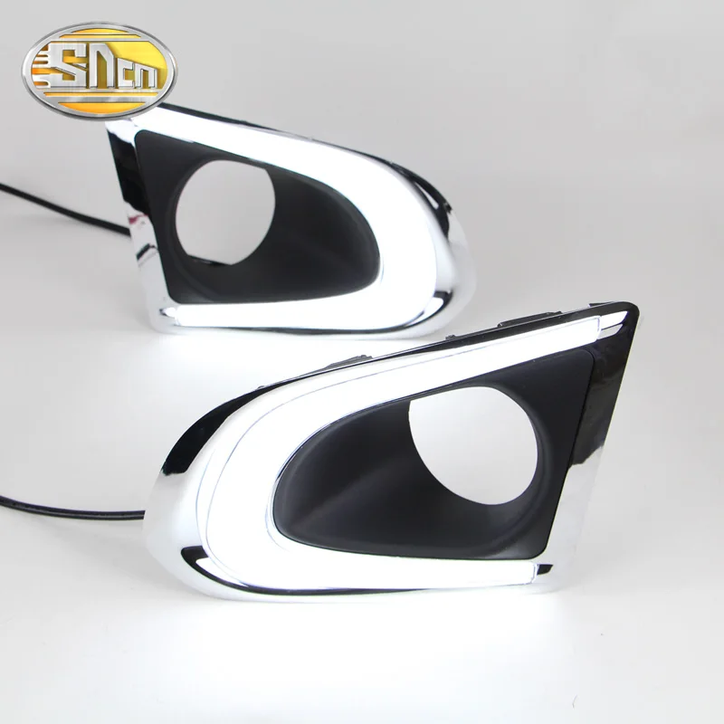 Светодиодный дневной светильник с желтым сигналом поворота LED DRL лампы 12V Для