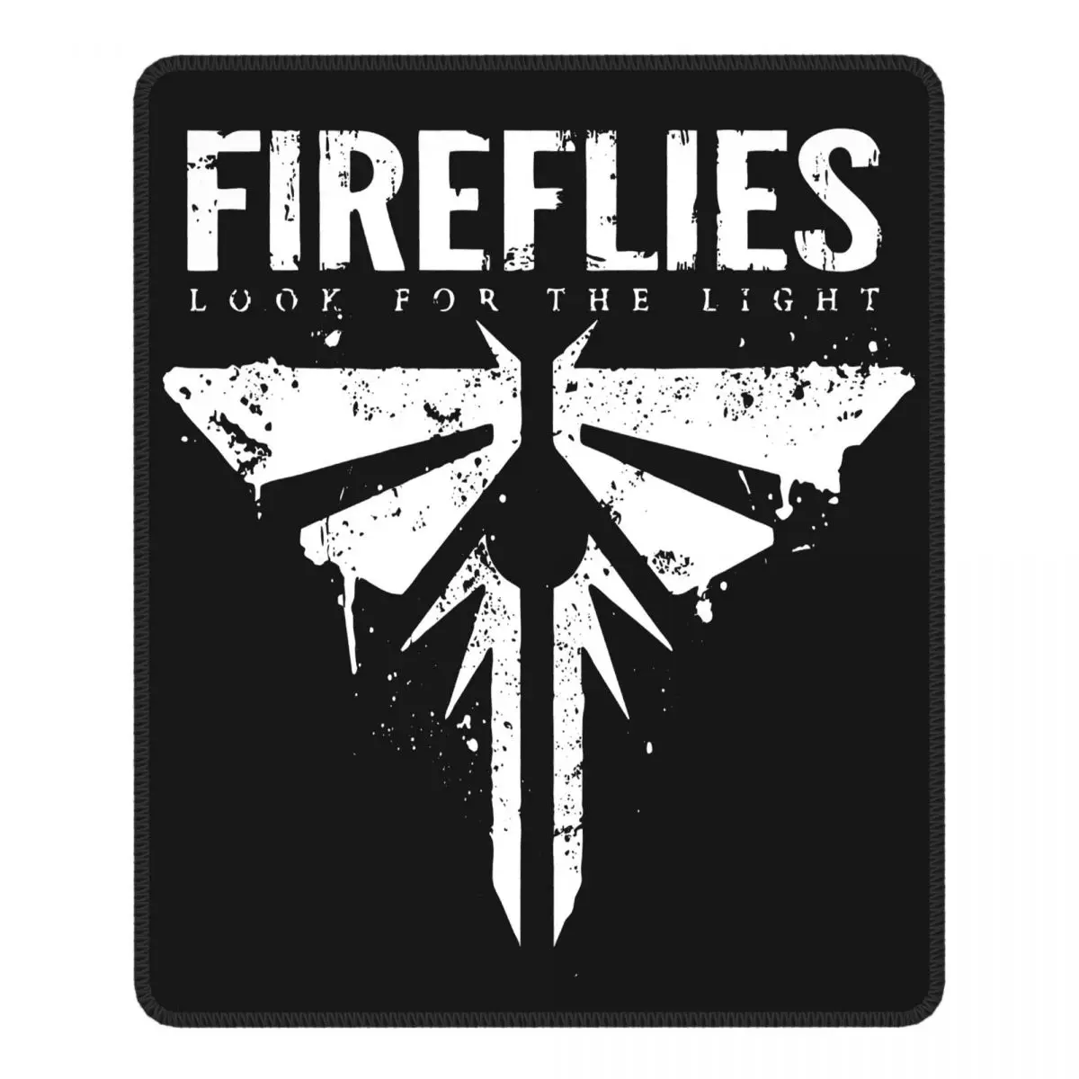 

Коврик для мыши светлячки, Забавный игровой коврик для мыши с фиксируемыми краями, из натурального каучука, для офиса и дома