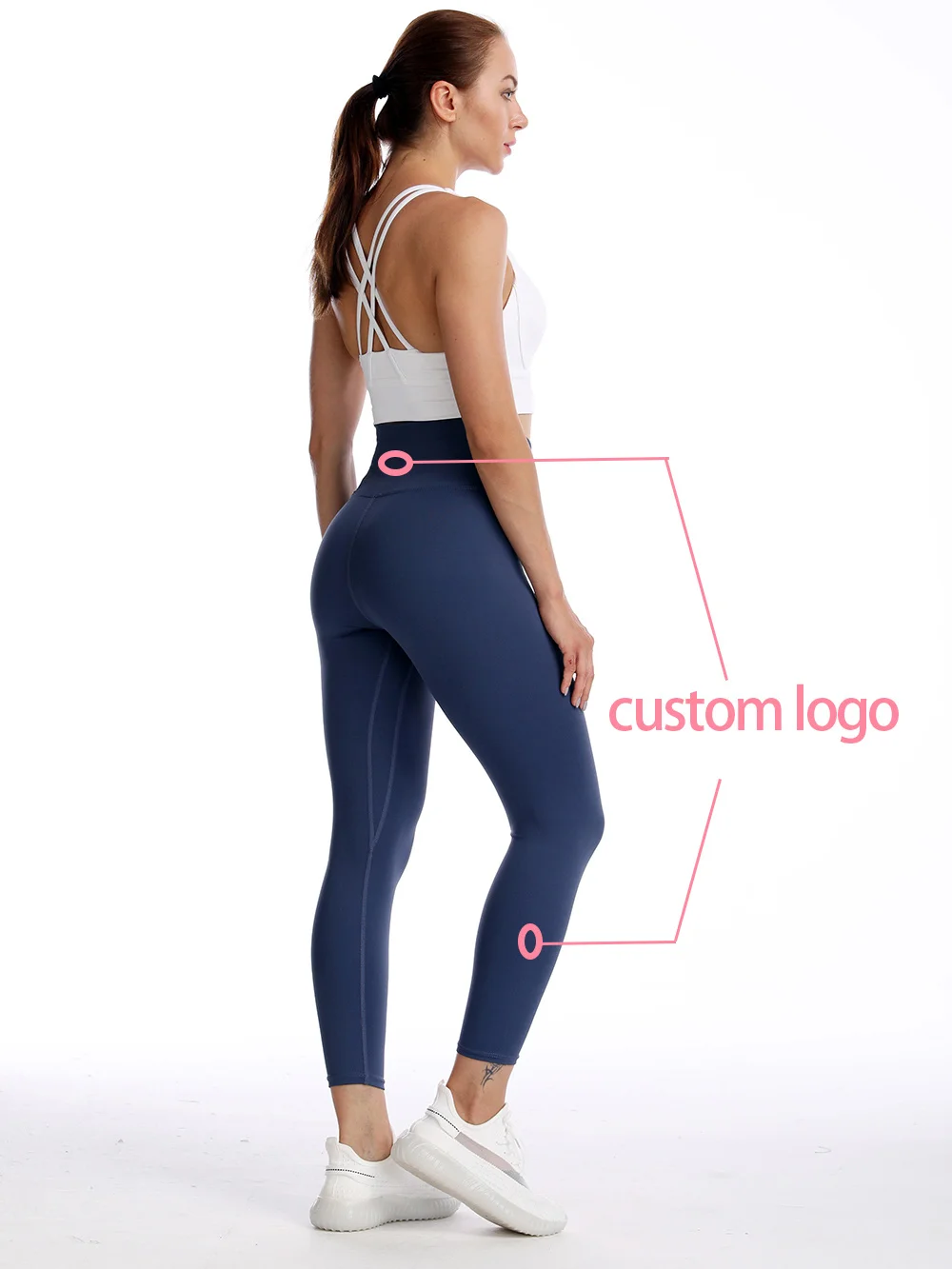 

Sports Pants Women Fitness Running Yoga Broek High waist Needless Leggings Push Up Legginss Sport Energy Needless Leggins Gym