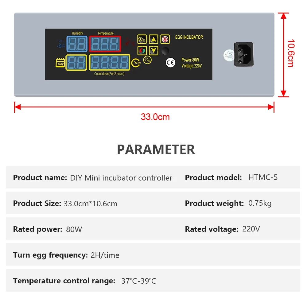 Автоматический контроллер температуры и влажности для инкубатора сделай сам